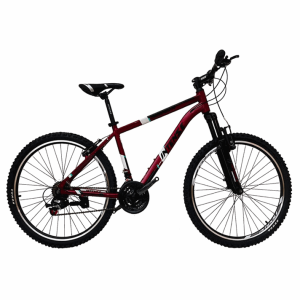 دوچرخه کوهستان سایز26برند اینتنس مدل 1v /رنگ زرشکی/1v